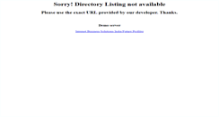 Desktop Screenshot of internetbusinesssolutionsindia.com